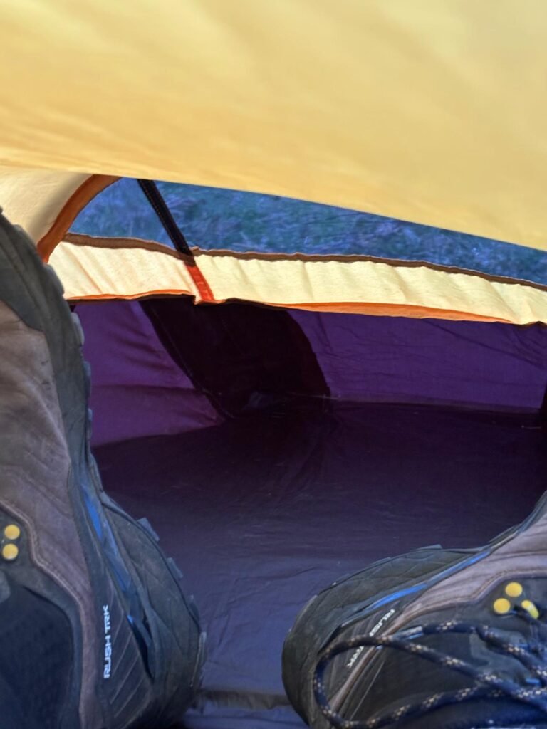 oex phoxx 1 v2 inner length space over 6ft user boots visible